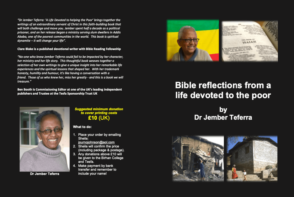 A copy of the book cover, including information on placing an order